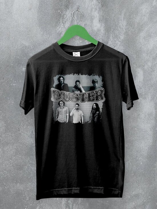 Duster Discography Slowcore Rock Band Album Cover 90s Music T-Shirt - Picture 1 of 5